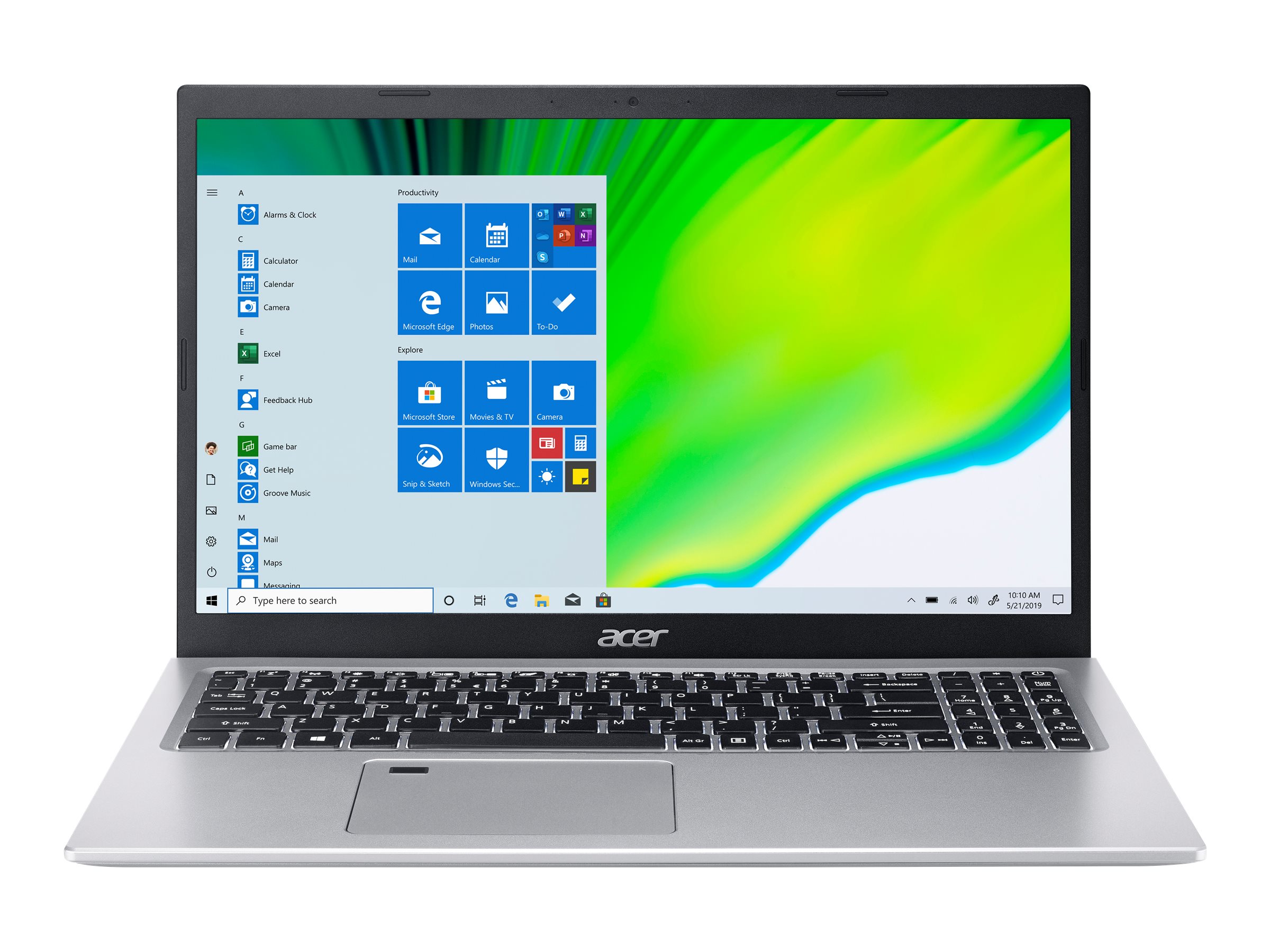 Acer Aspire 5 A515-56G - Intel Core i7 1165G7 - Win 11 Home - GF MX450 - 16 GB RAM - 512 GB SSD QLC - 39.62 cm (15.6")