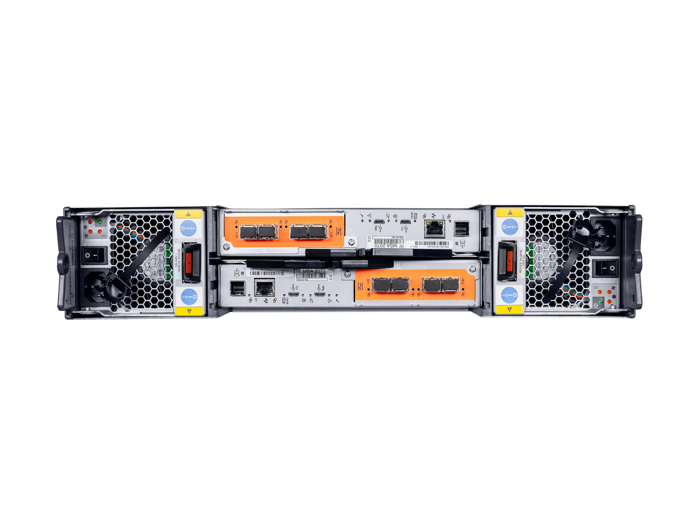 HPE Modular Smart Array 2070 16Gb Fibre Channel SFF Storage - 7th Generation - Solid State Drive Array - 23 TB - 24 Schächte (SAS-3)