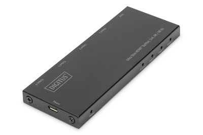 DIGITUS Ultra Slim HDMI® Splitter 1x4 4K  60 Hz