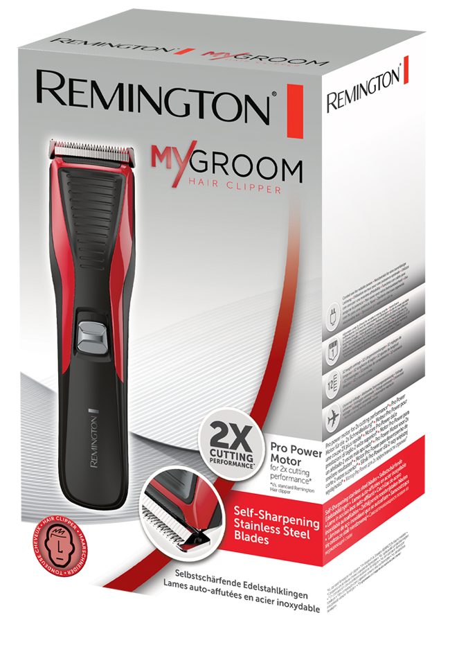 Remington Hair clipper HC5100 - Schwarz - Rot - 1 mm - 2,3 cm - Edelstahl - AC, Ansicht 2