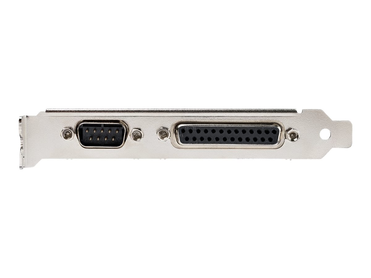 StarTech.com Startech PCIe-Karte mit serieller und paralleler Schnittstelle - PCI-Express-Kombi-Adapterkarte mit 1x DB25-Parallelschnittstelle & 1x serieller RS232-Schnittstelle (PEX1S1P950)