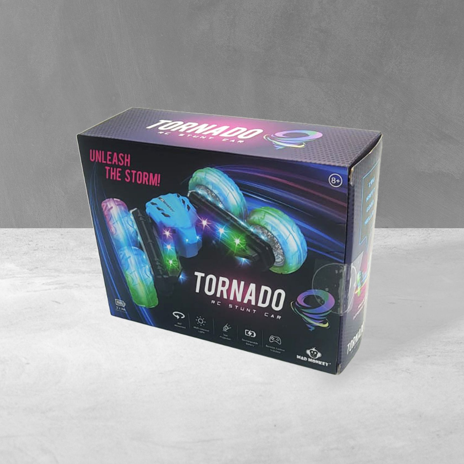 Mad Monkey RC Tornado Auto, Ansicht 3