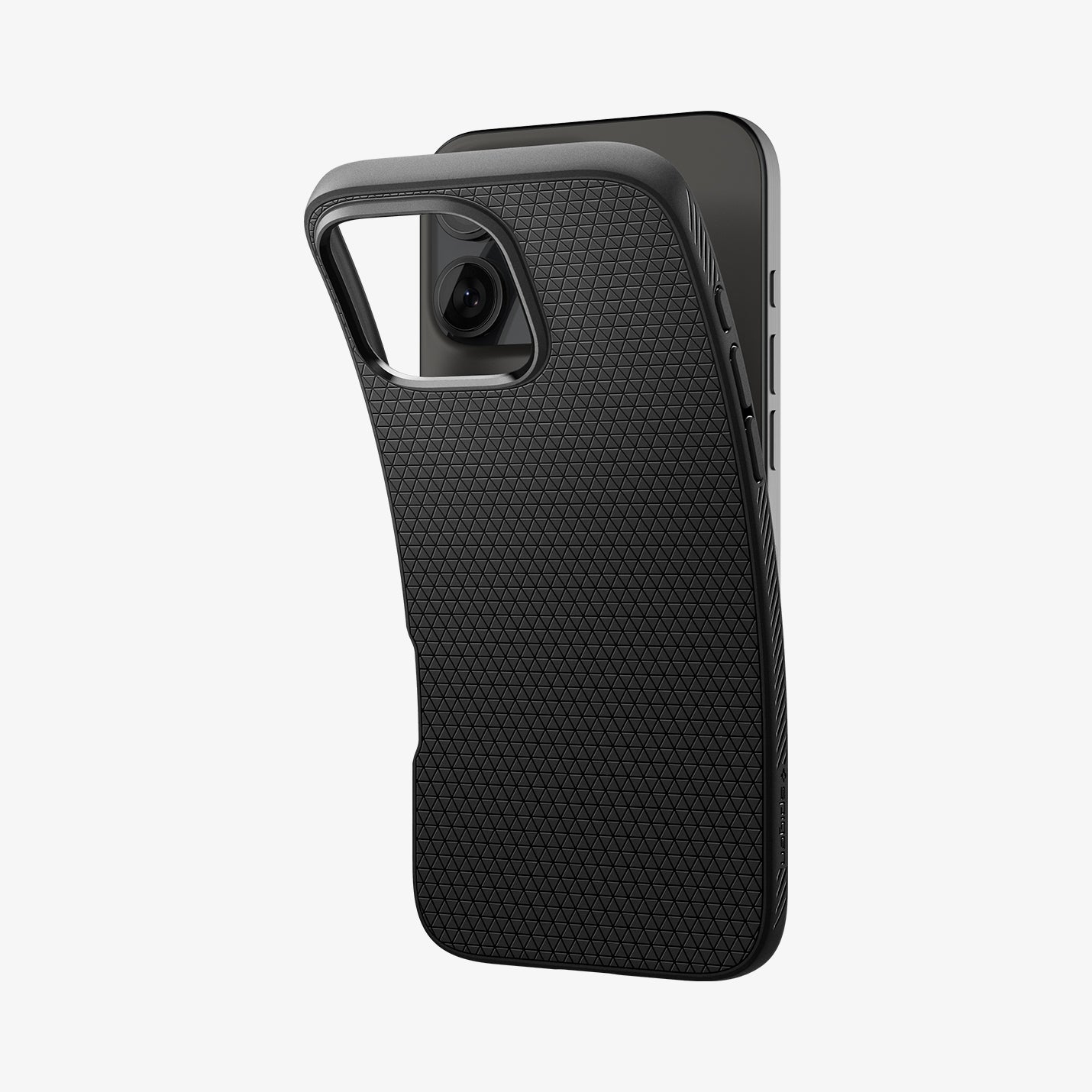 Spigen iPh 16 Pro Lqd Air Matte Blac, Ansicht 3