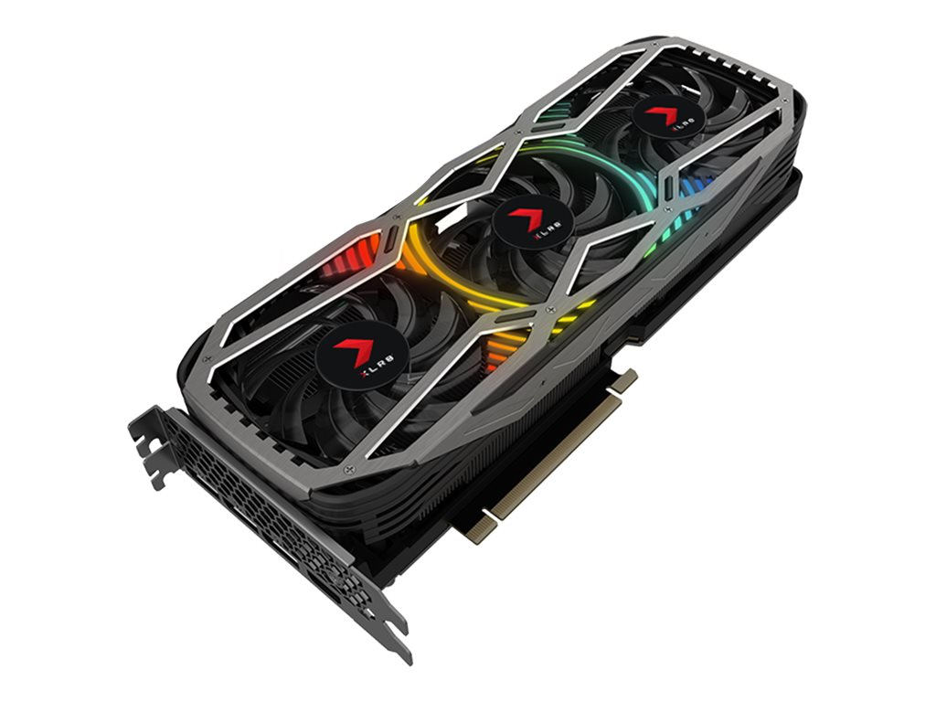 PNY XLR8 GeForce RTX 3070 Ti Gaming REVEL EPIC-X RGB Triple Fan - Grafikkarten - GF RTX 3070 Ti - 8 GB GDDR6X - PCIe 4.0 x16 - HDMI, 3 x DisplayPort