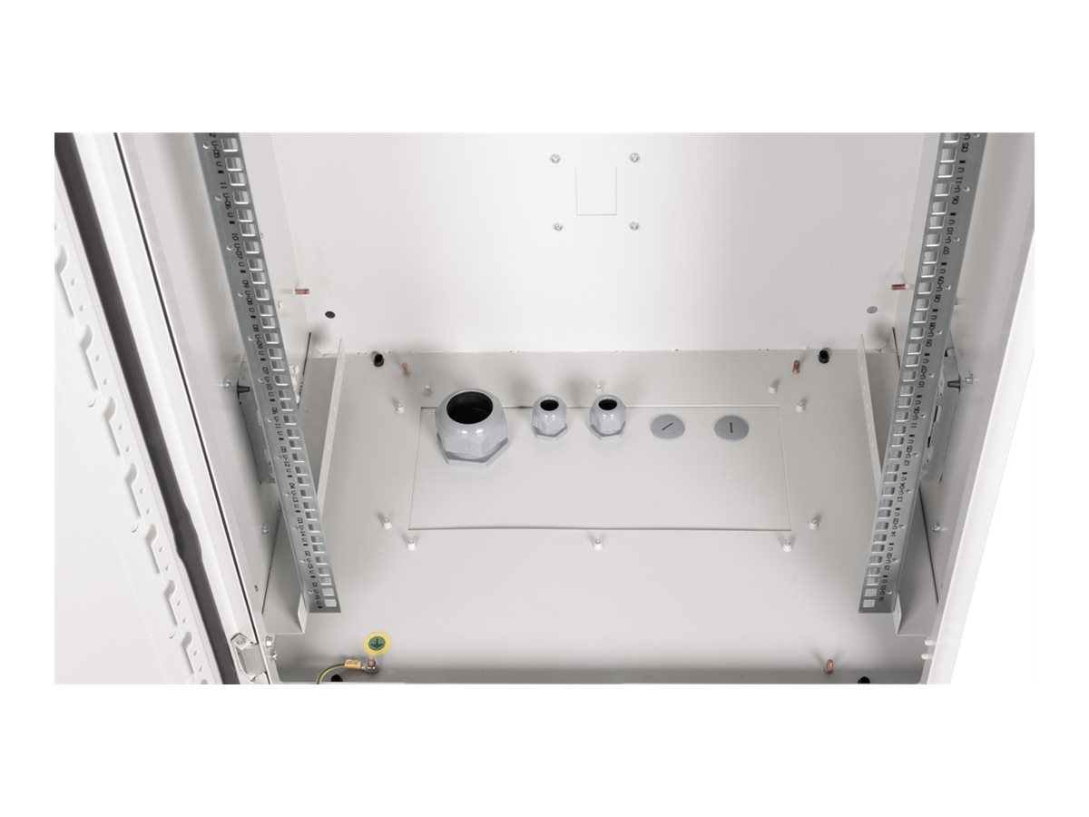 ROLINE Pro - Schrank Netzwerkschrank - außen, 600 x 450 mm (B x T), Ansicht 3