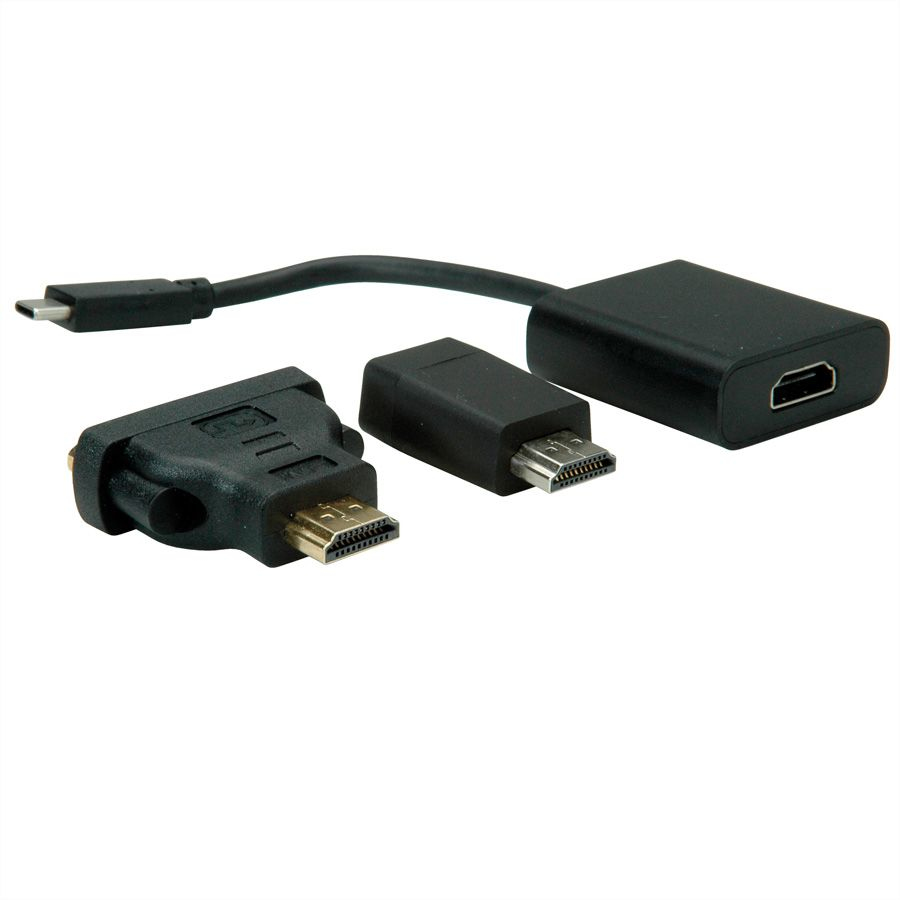 VALUE Externer Videoadapter - USB-C 3.1 - HDMI, Ansicht 2