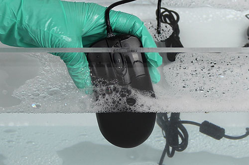 Seal Shield Storm - Beidhändig - Optisch - RF Wireless - 1000 DPI - Schwarz, Ansicht 3