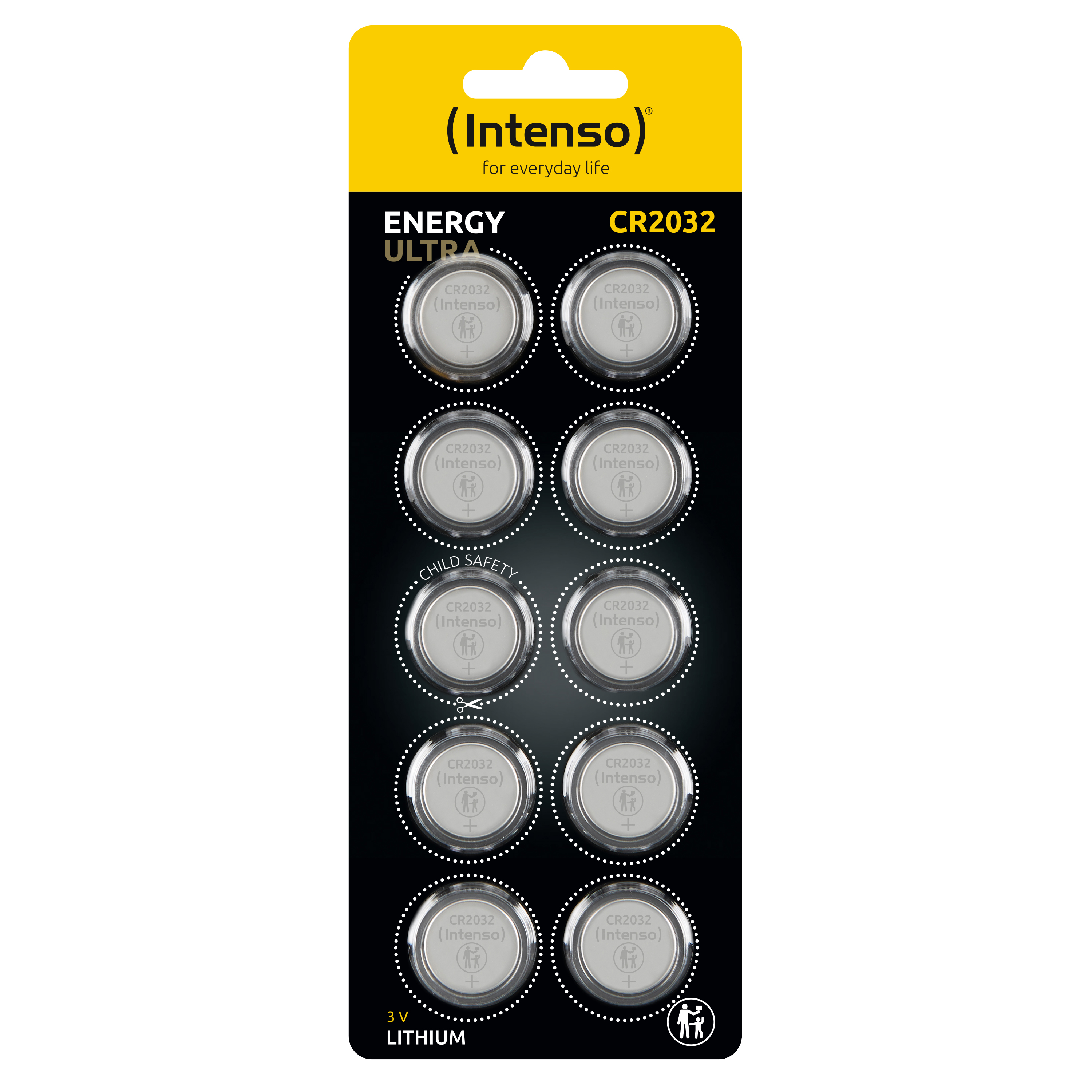 Intenso Energy Ultra - Batterie 10 x CR2032 - Li/MnO2, Ansicht 2
