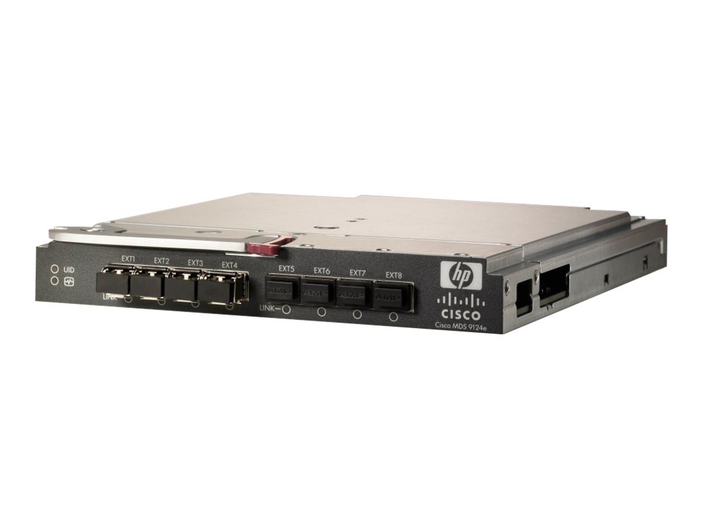 HP Enterprise Cisco MDS 9124e 12-port enabled Fabric Switch for c-Class BladeSystem (AG641A)