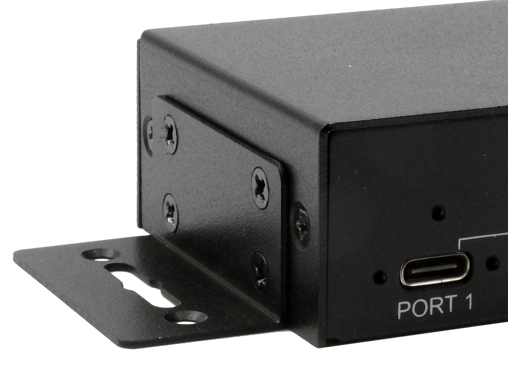 Exsys GmbH 4-Port Metall USB 3.2 Gen 2 mit 2x C- and A-Anschluss Tiveco, Ansicht 3