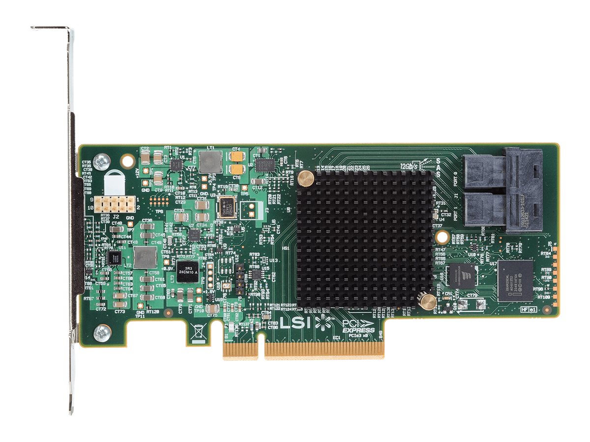 Intel RAID Controller RS3UC080 - Speichercontroller (RAID) - 8 Sender/Kanal - SATA 6Gb/s / SAS 12Gb/s - Low-Profile - RAID 0, 1, 10, JBOD, 1E