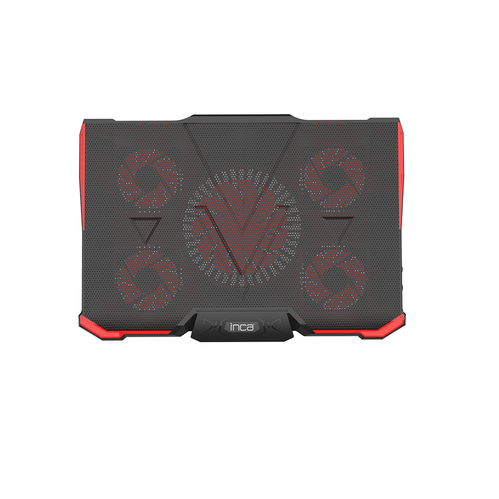 INCA INC-611GMS - 43,2 cm (17 Zoll) - 5 Stück(e) - 43,2 cm (17 Zoll) - 76,35 cfm - Schwarz - Rot - (ABS) - Metall, Ansicht 4
