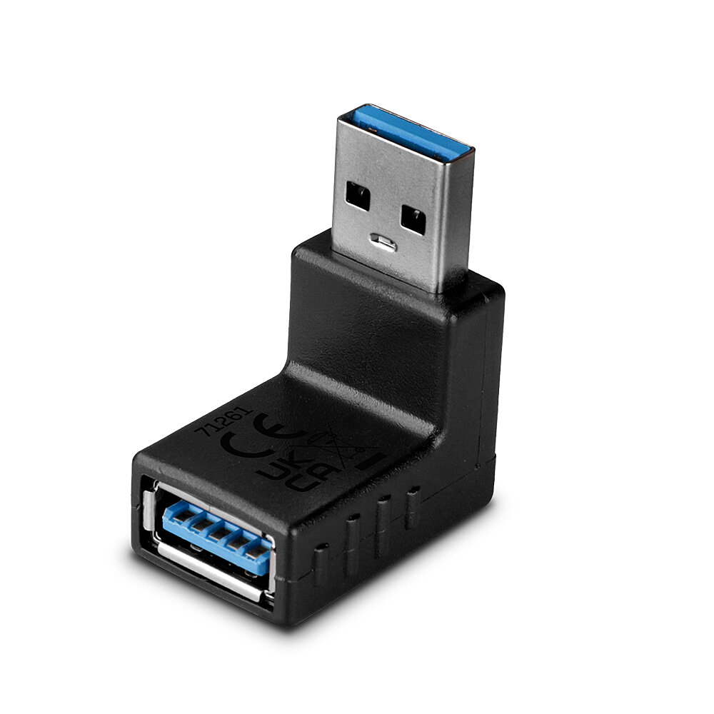 Lindy USB 3.0 Adapter Typ A 90° nach oben - USB-Adapter - USB Type B (W)