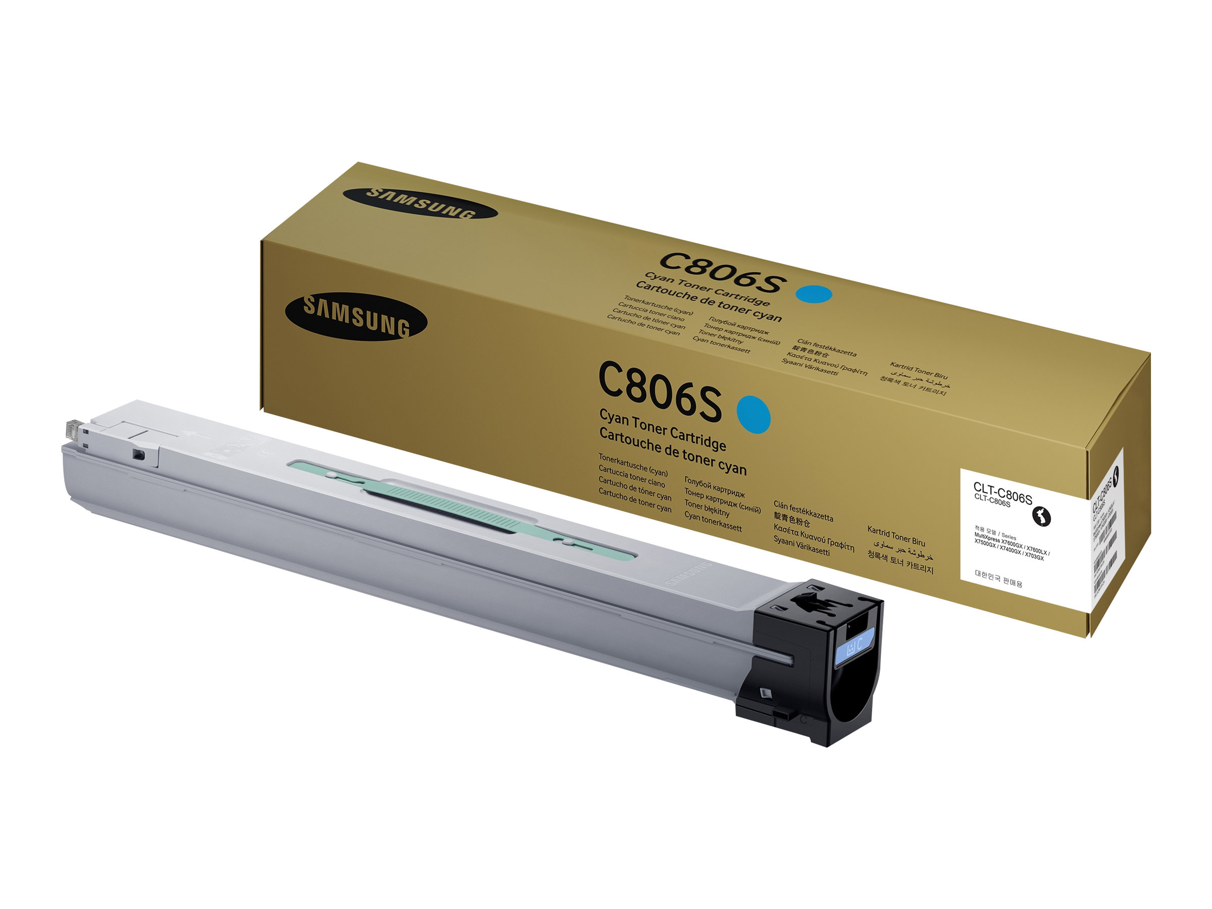 Samsung CLT-C806S - Cyan - Original - Tonerpatrone (SS553A)