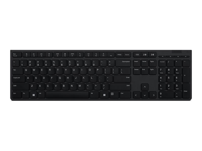 Lenovo Professional - Tastatur - kabellos - 2.4 GHz Bluetooth