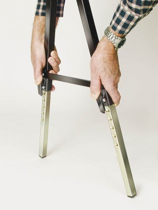 Brennenstuhl MB 120 KH - Kunststoff - Stahl - Grau - Gelb - 120 kg - 960 mm - 860 mm - 610 - 860 mm, Ansicht 3