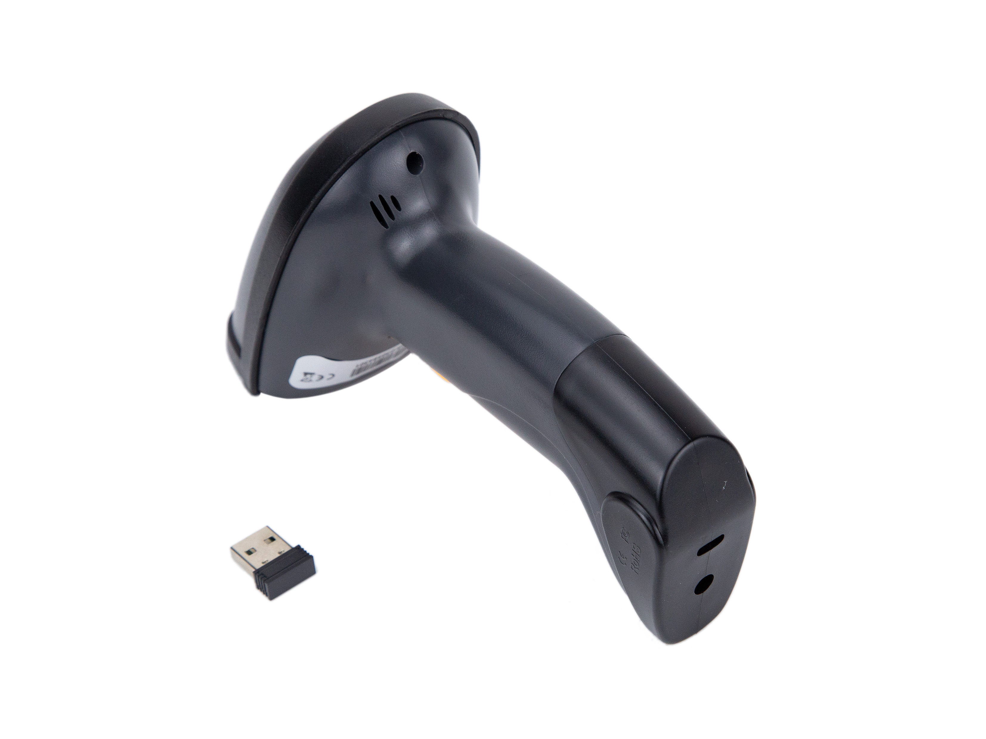 Equip Barcode Handscanner 2D Laser mit Halterung 2.4GHz sw - Handscanner, Ansicht 4
