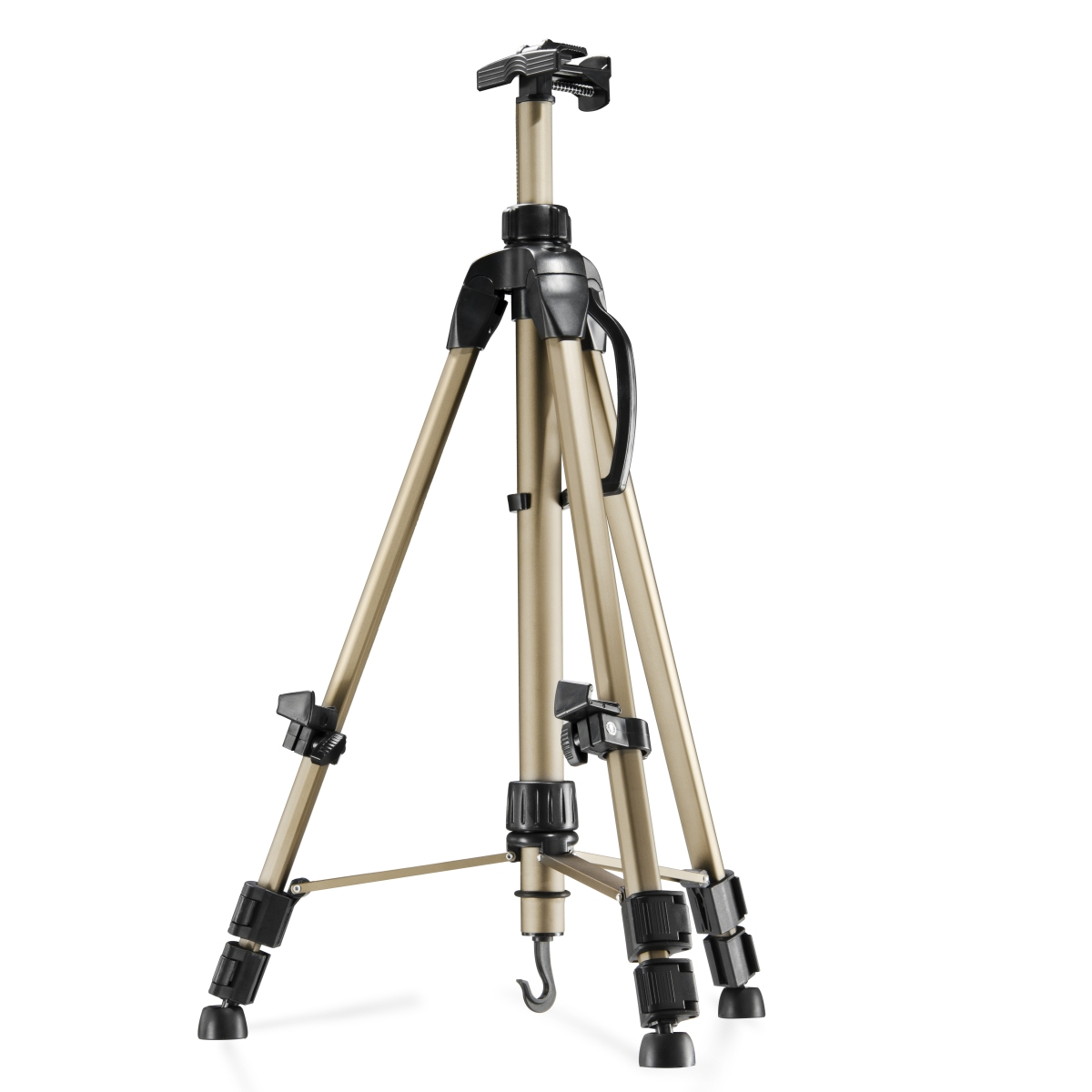 mantona 18427 - Schwarz - Gold - Erwachsene - Aluminium - Landschaftsportrait - 119 mm - 600 mm, Ansicht 3