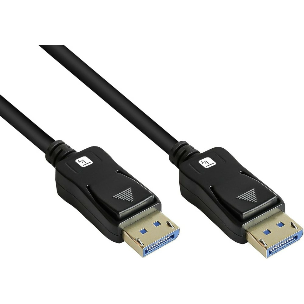 Techly Displayport 2.1 Audio/Video Kabel 4k 2m schwarz - Kabel - Audio/Multimedia, Ansicht 4