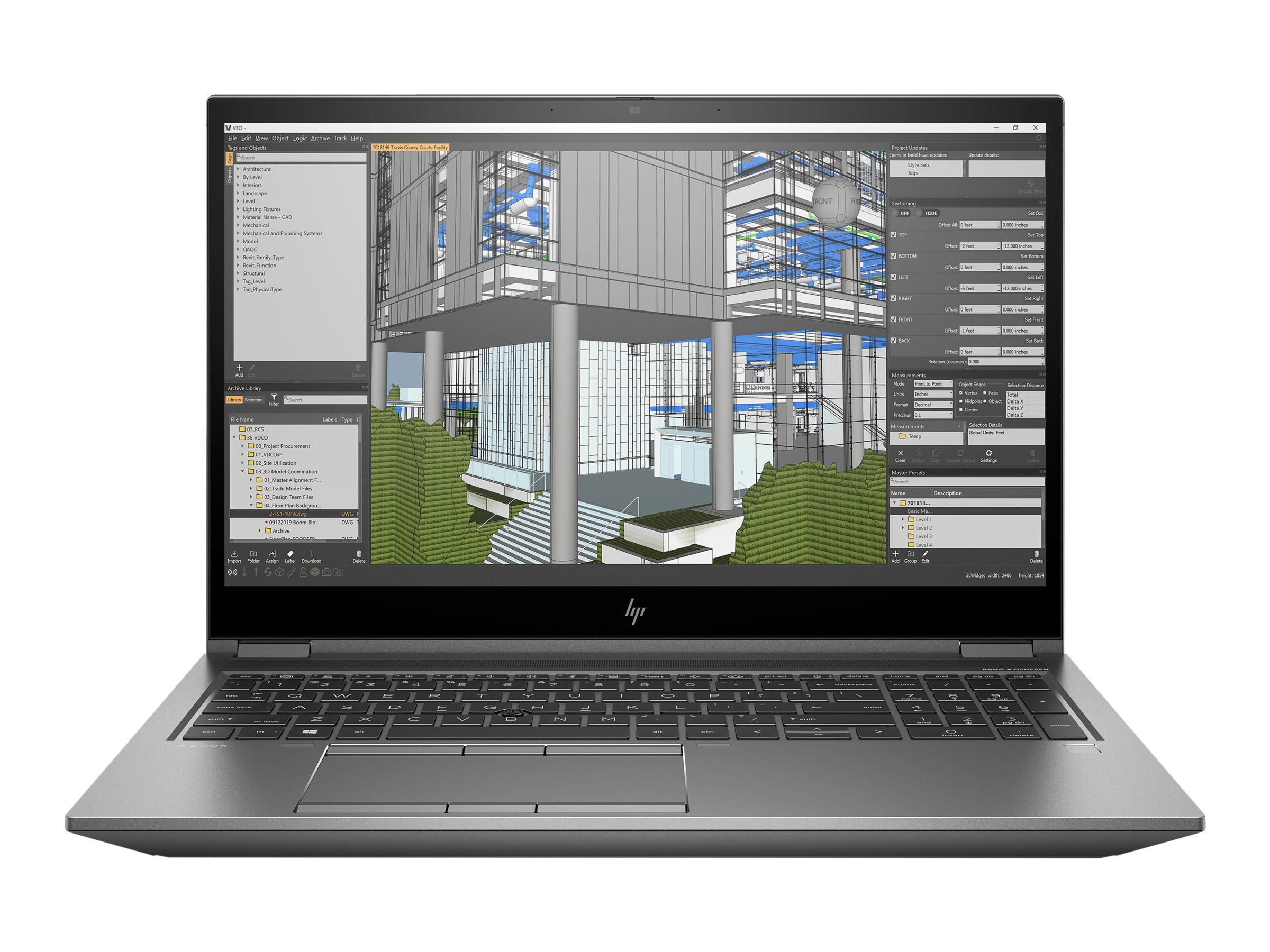 HP ZBook Fury 15 G8 Mobile Workstation - Intel Core i7 11850H  2.5 GHz - vPro - Win 10 Pro 64-Bit - T1200  - 64 GB RAM - 1 TB SSD NVMe TLC - 39.6 cm (15.6)