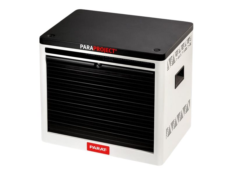 PARAT PARAPROJECT Cube C12 - Aufbewahrungsbox - für 12 Tablets / Notebooks - verriegelbar - Stahl, ABS-Kunststoff - Grau, Ansicht 4
