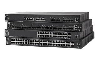 Cisco SX550X-24-K9-EU, Managed, L3, 10G Ethernet (100/1000/10000), Rack-Einbau