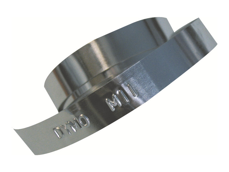 Dymo IND Embossing Aluminum Labels 1/2 - Aluminium - selbstklebend - Rolle (12 mm x 3,65 m), Ansicht 5