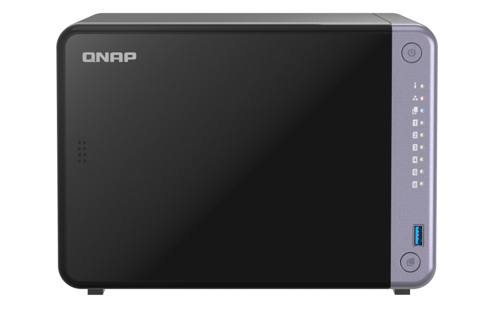 QNAP 6-bay 3.5 desktop NAS AL524 4C 2.0GHz, Ansicht 2