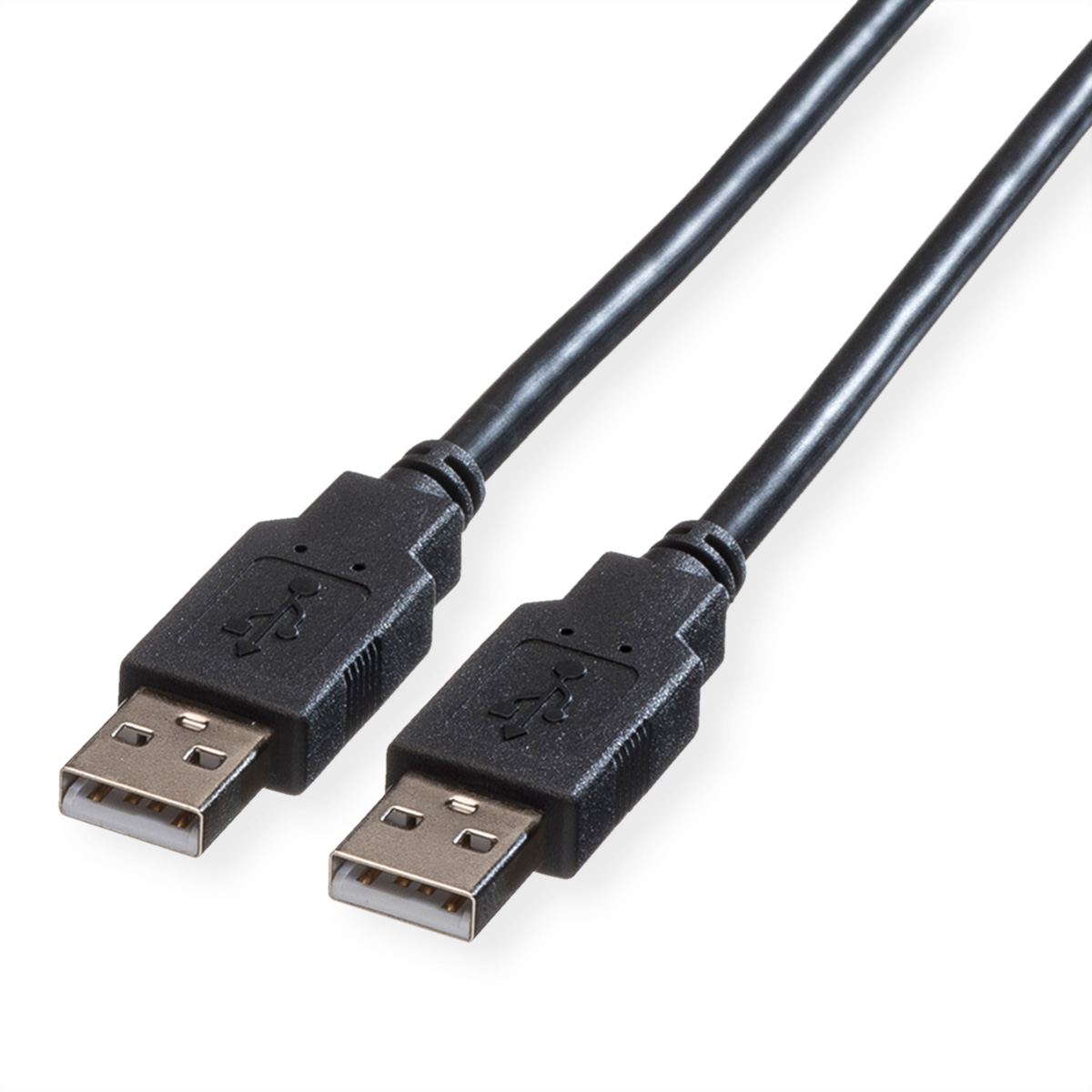 ROLINE USB-Kabel - USB Typ A, 4-polig (M) - USB Typ A, 4-polig (M) - 4.5 m ( USB / Hi-Speed USB ) - Schwarz