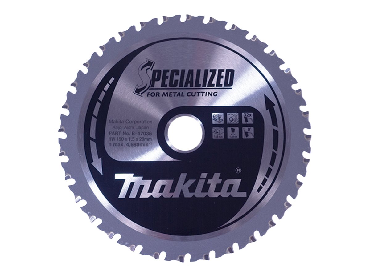 Makita Specialized - Kreissägeblatt - für Metall - 150 mm von LumaTech