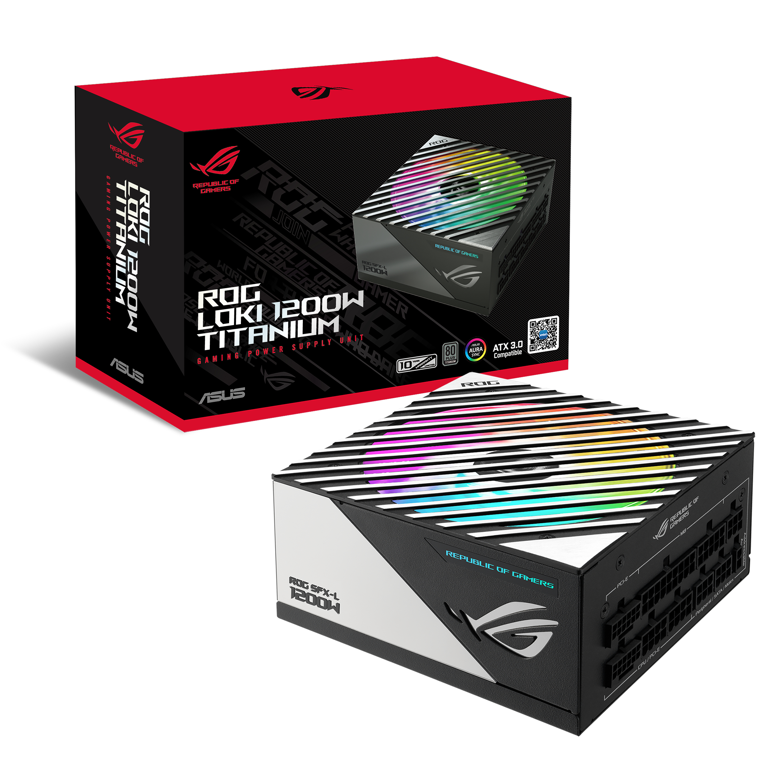 ASUS ROG Loki SFX-L - Netzteil (intern) - ATX 3.0 / SFX-L, Ansicht 2