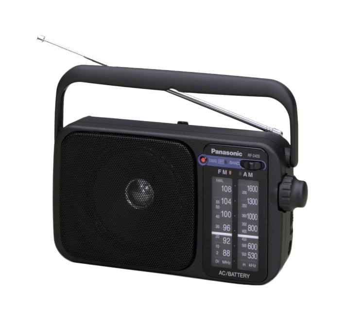 Panasonic RF-2400DEG Privat radio Sort