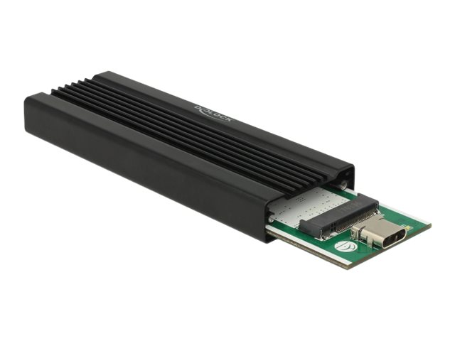Externes Gehäuse für M.2 NVMe PCIe SSD mit SuperSpeed USB 10 Gbps (USB 3.1 Gen 2) USB Type-C Buchse Delock