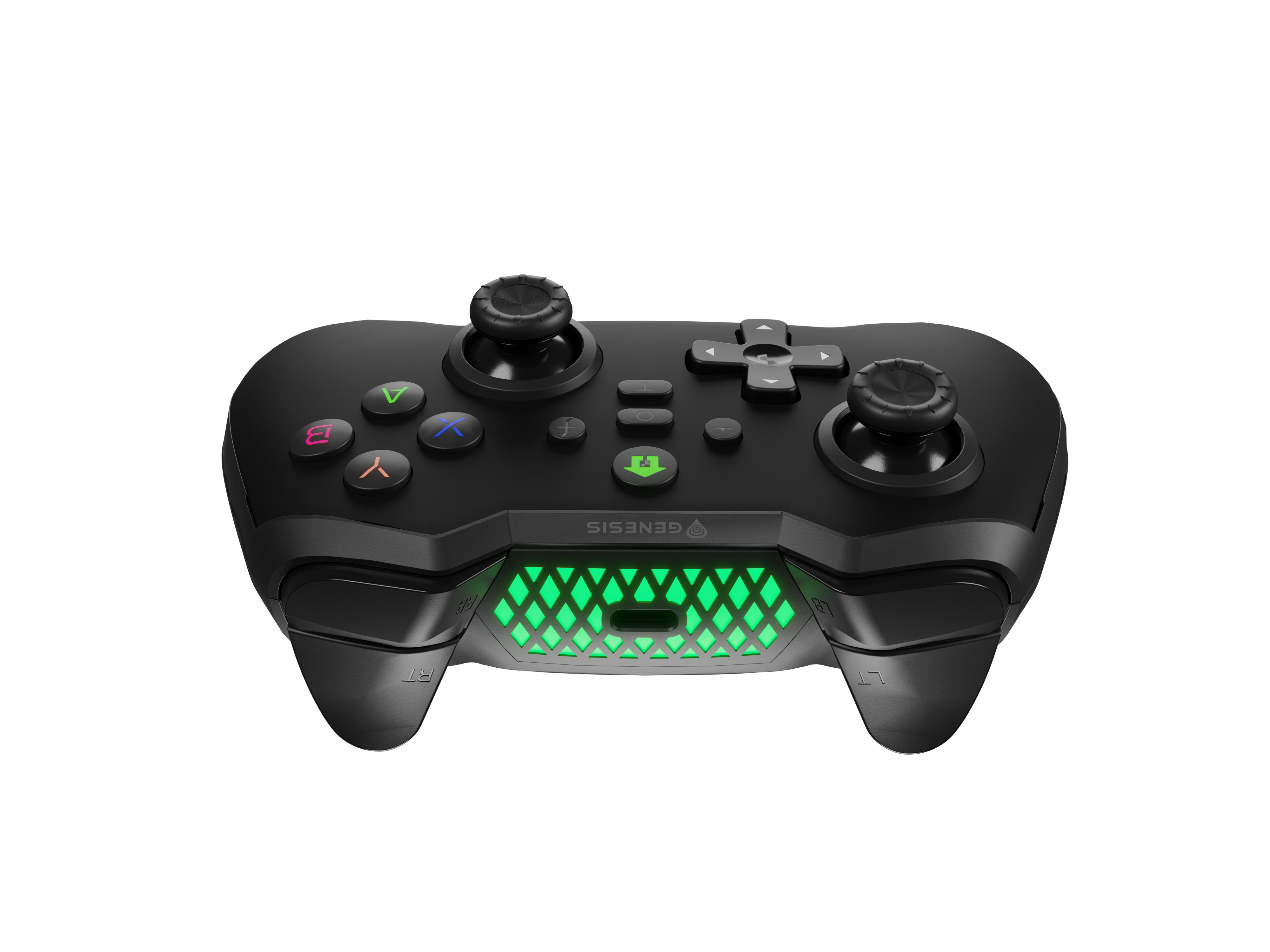 natec Gamepad Mangan 400 kabellos schwarz PC/Switch - Gamepad - 19 Tasten, Ansicht 4