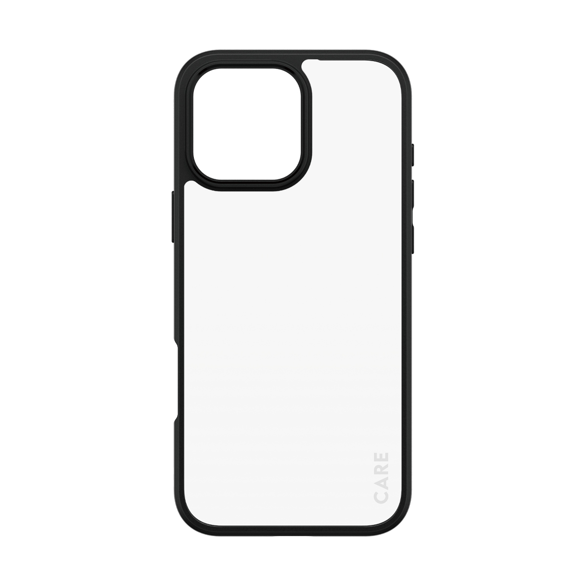 PanzerGlass CARE - iPhone 16 Pro Max Case - kompatibel mit MagSafe - Thermoplastisches Polyurethan (TPU) - Schwarz - transparent, Ansicht 4