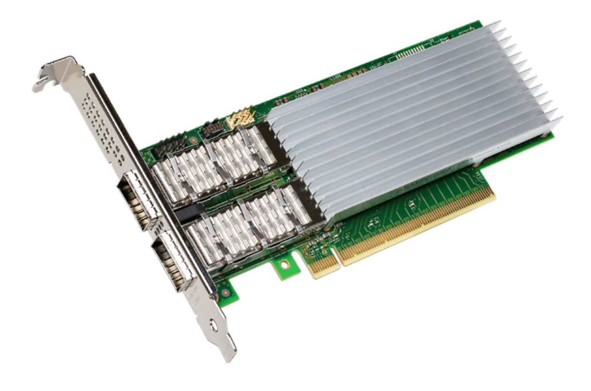 Intel ® Ethernet-Netzwerkadapter E810-CQDA2, Eingebaut, Kabelgebunden, PCI Express, Faser, 100000 Mbit/s