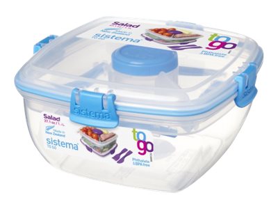 Sistema Plastics Sistema To Go Salad - Frischhaltedosen-Set, Ansicht 3