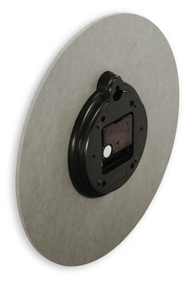 Hama Wanduhr Kreta Quarzuhr analog MDF eingravierte Ziffern O 30 cm, Ansicht 3