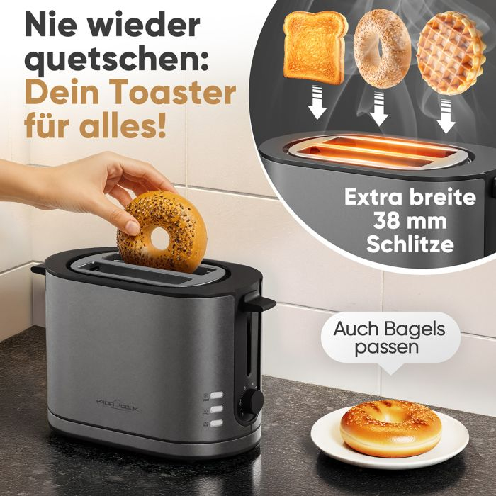 Clatronic Proficook PC-TA 1291 graphit, Ansicht 4