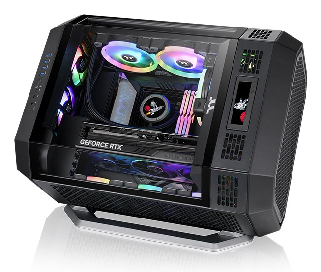 Thermaltake Kit Tower-Ständer - Schwarz, Ansicht 2