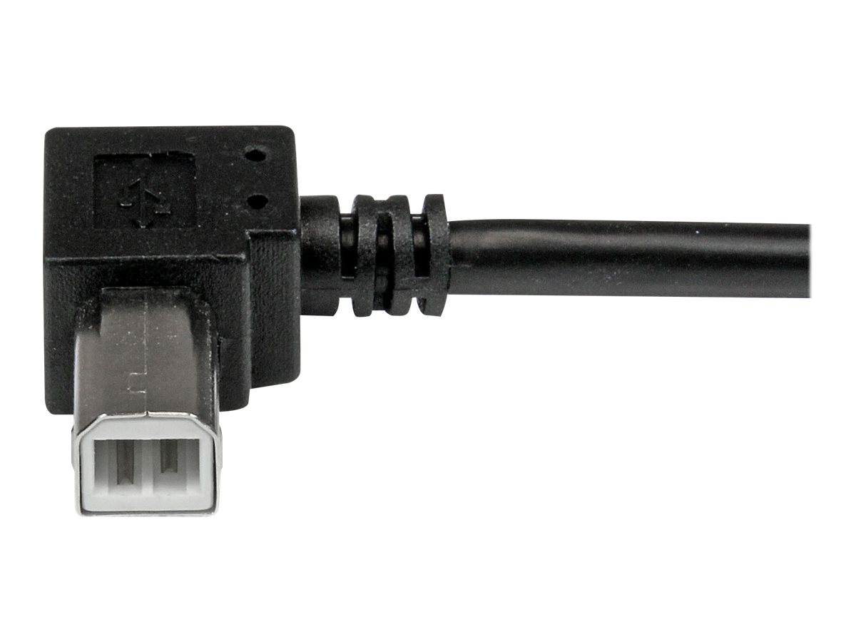 StarTech.com 1m USB 2.0 A auf B Kabel rechts gewinkelt - St/St - USB Druckerkabel - USB-Kabel - USB Typ B (M)