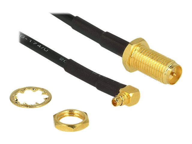 Delock Antennenkabel - MMCX Stecker zu RP-SMA Stecker