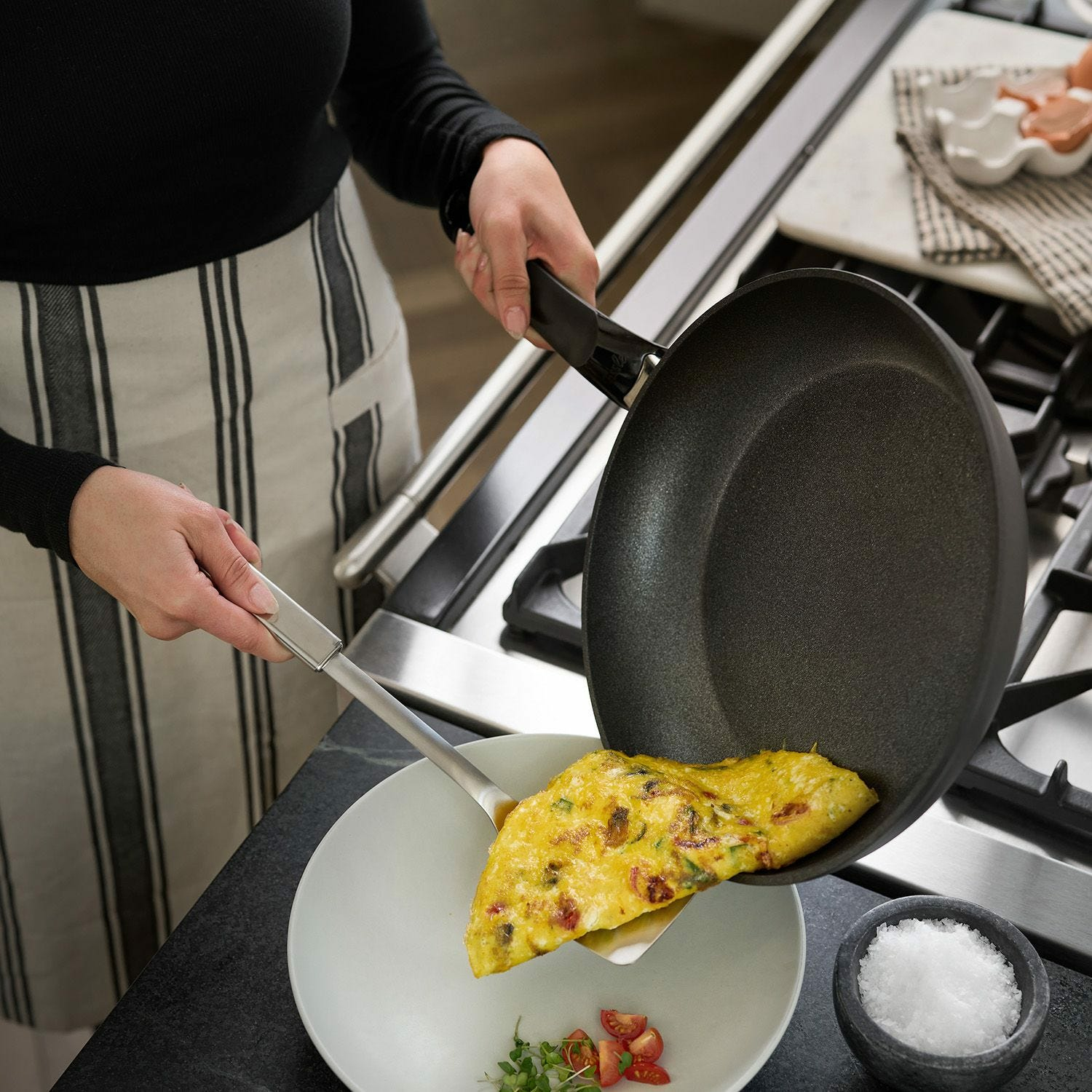 Fissler Adamant Classic - Rund - Allzweckpfanne - Schwarz - - Aluminium - 1, Ansicht 2
