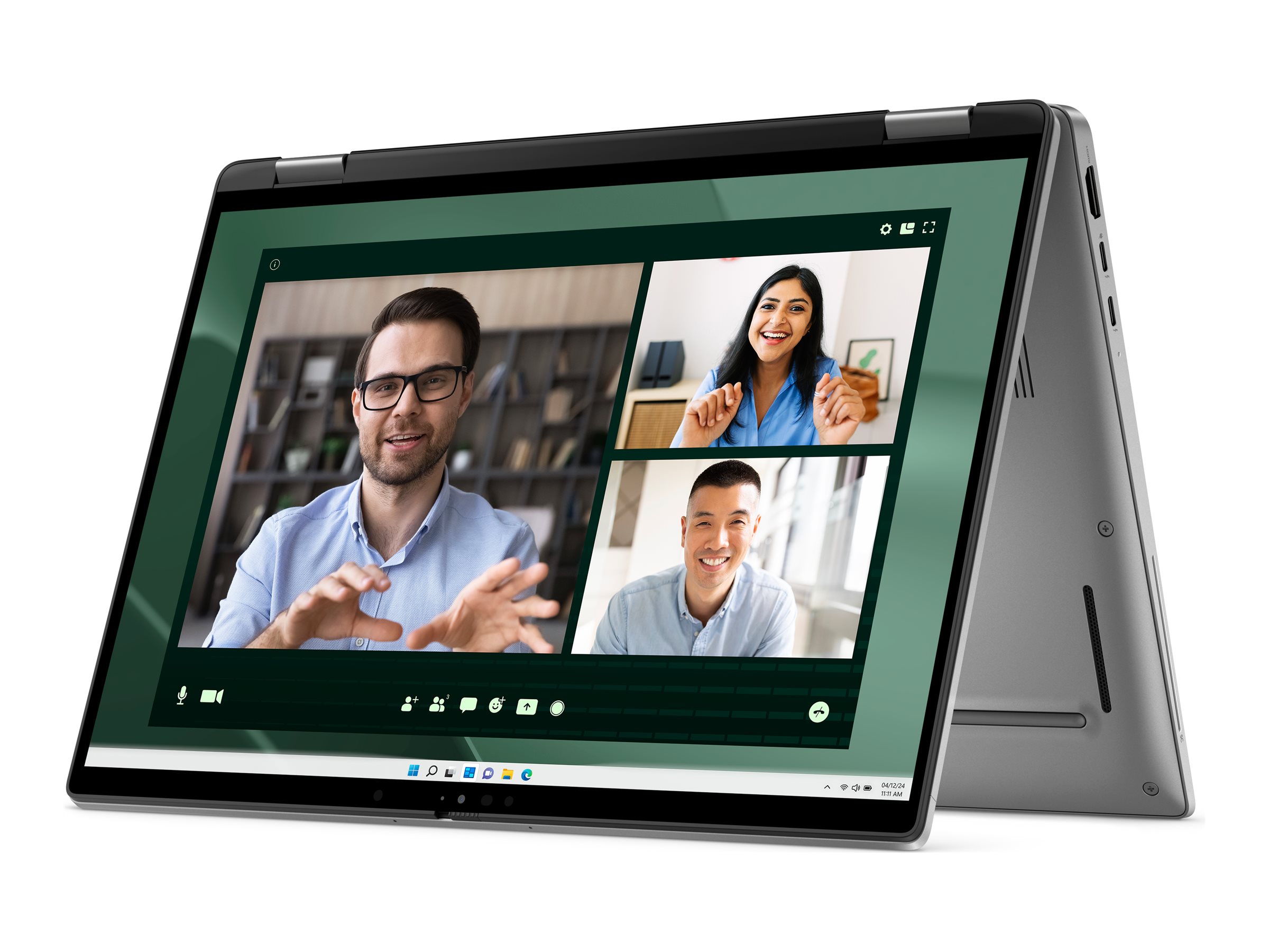 Dell Latitude 7450 - Flip-Design - Intel Core Ultra 7 165U / 1.7 GHz - Intel Evo vPro Enterprise Platform - Win 11 Pro - Intel Graphics - 16 GB RAM - 512 GB SSD NVMe, TLC - 35.565 cm (14")