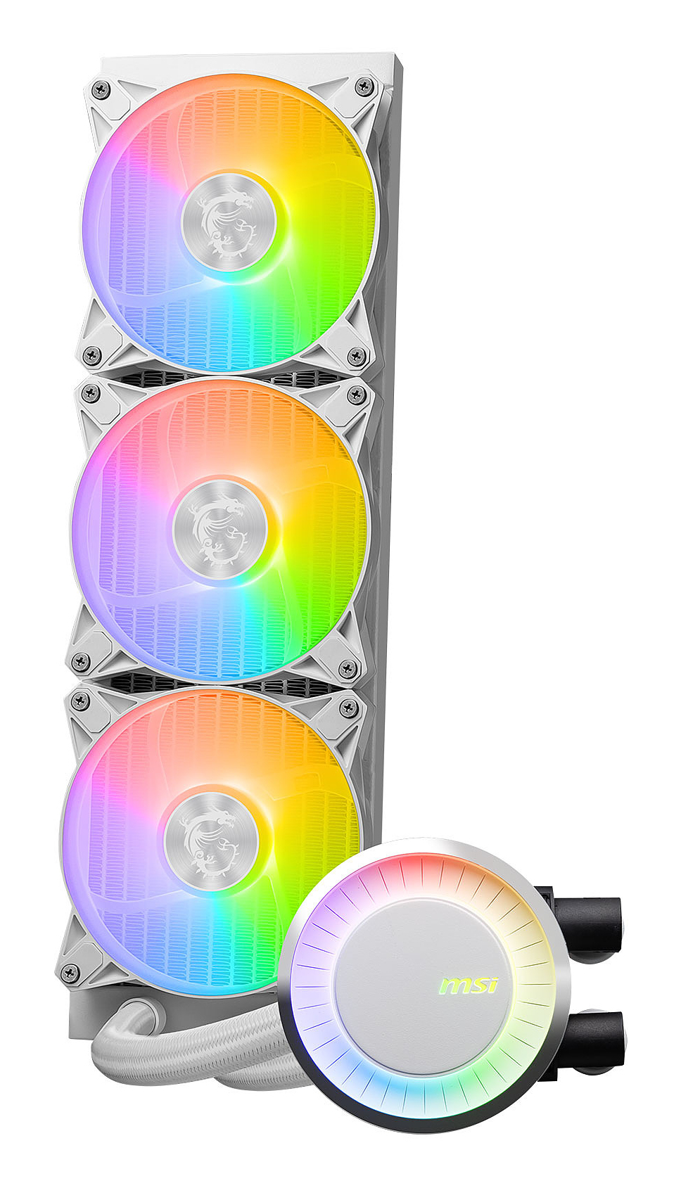 MSI MAG CORELIQUID E360 - Prozessor-Flüssigkeitskühlsystem - Kühlergröße: 360 mm - Schwarz, Ansicht 2
