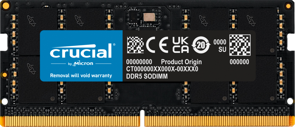 Crucial DDR5 - Modul - 32 GB - SO DIMM 262-PIN, Ansicht 2