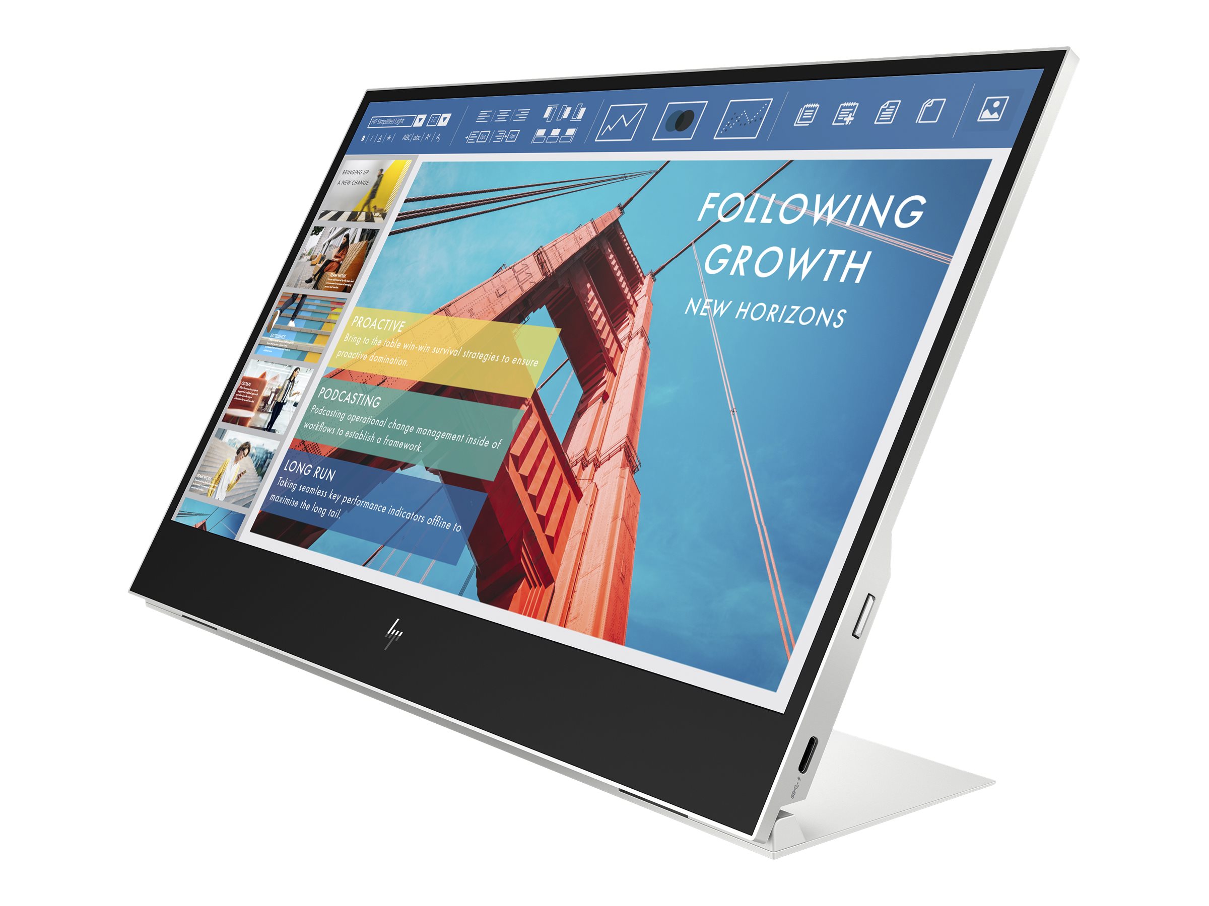 HP E14 G4 Portable - LED-Monitor - 35.6 cm (14)
