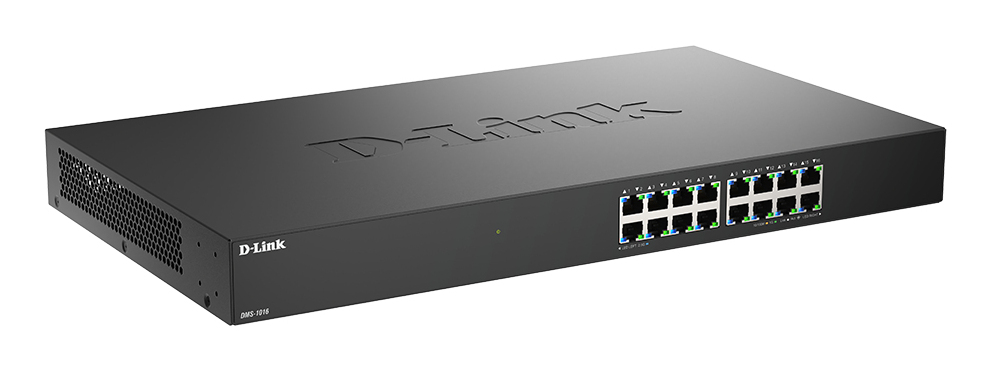 D-Link DMS 1016 - Switch - 16 x 10/100/1000/2.5G, Ansicht 3