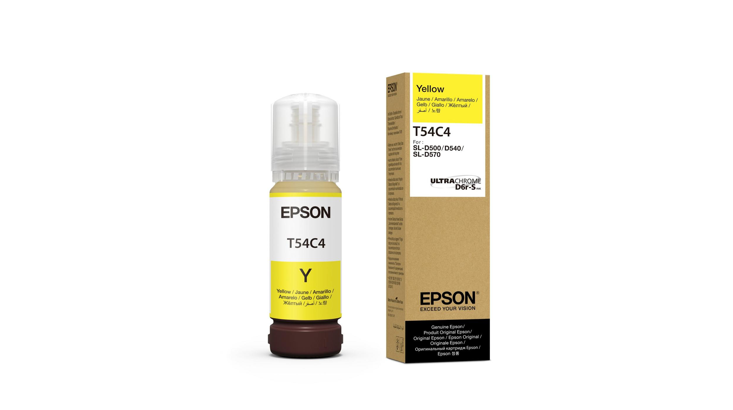 Epson T54C - Gelb - original - Box - Nachfülltinte, Ansicht 2