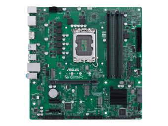 ASUS Pro Q670M-C-CSM - Motherboard - micro ATX - LGA1700-Sockel - Q670 Chipsatz - USB 3.2 Gen 2 USB-C Gen1 USB 3.2 Gen 1 - Gigabit LAN - Onboard-Grafik (CPU erforderlich)